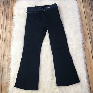 🍀 3/$30 Vintage CB Sports Black Ski Snow snowboarding Winter Pants size 12